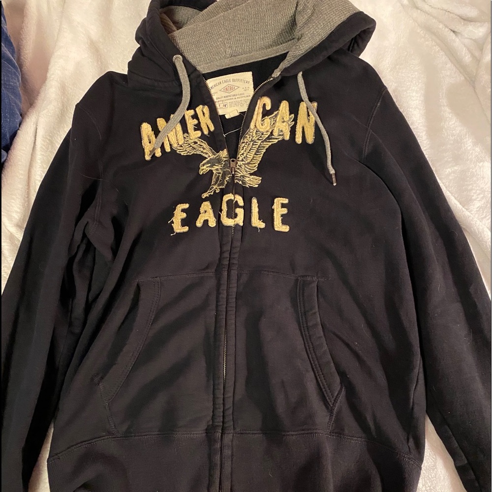 Vintage American Eagle zip up hoodie